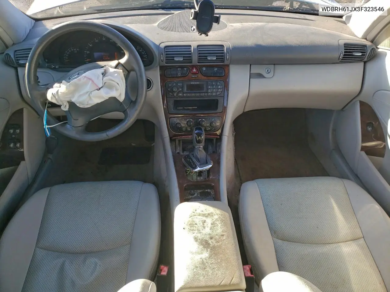 WDBRH61JX3F323546 2003 Mercedes-Benz C 240 Sportwagon