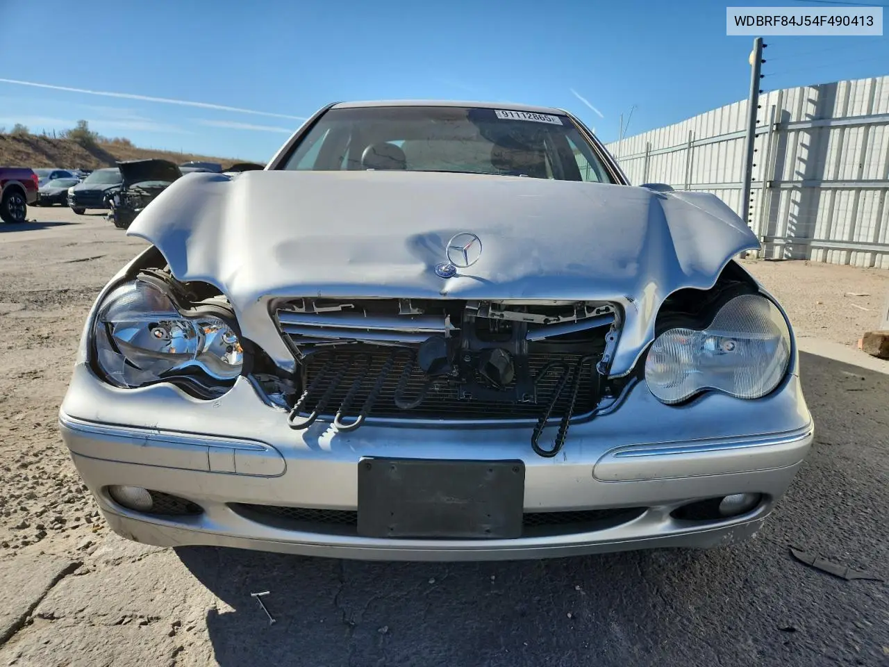 WDBRF84J54F490413 2004 Mercedes-Benz C 320 4Matic