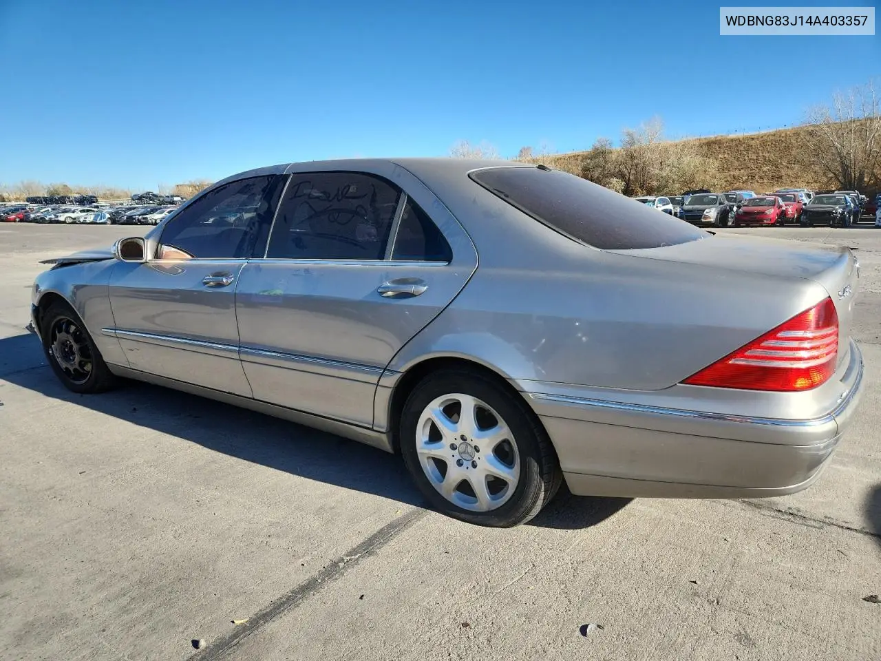 WDBNG83J14A403357 2004 Mercedes-Benz S 430 4Matic