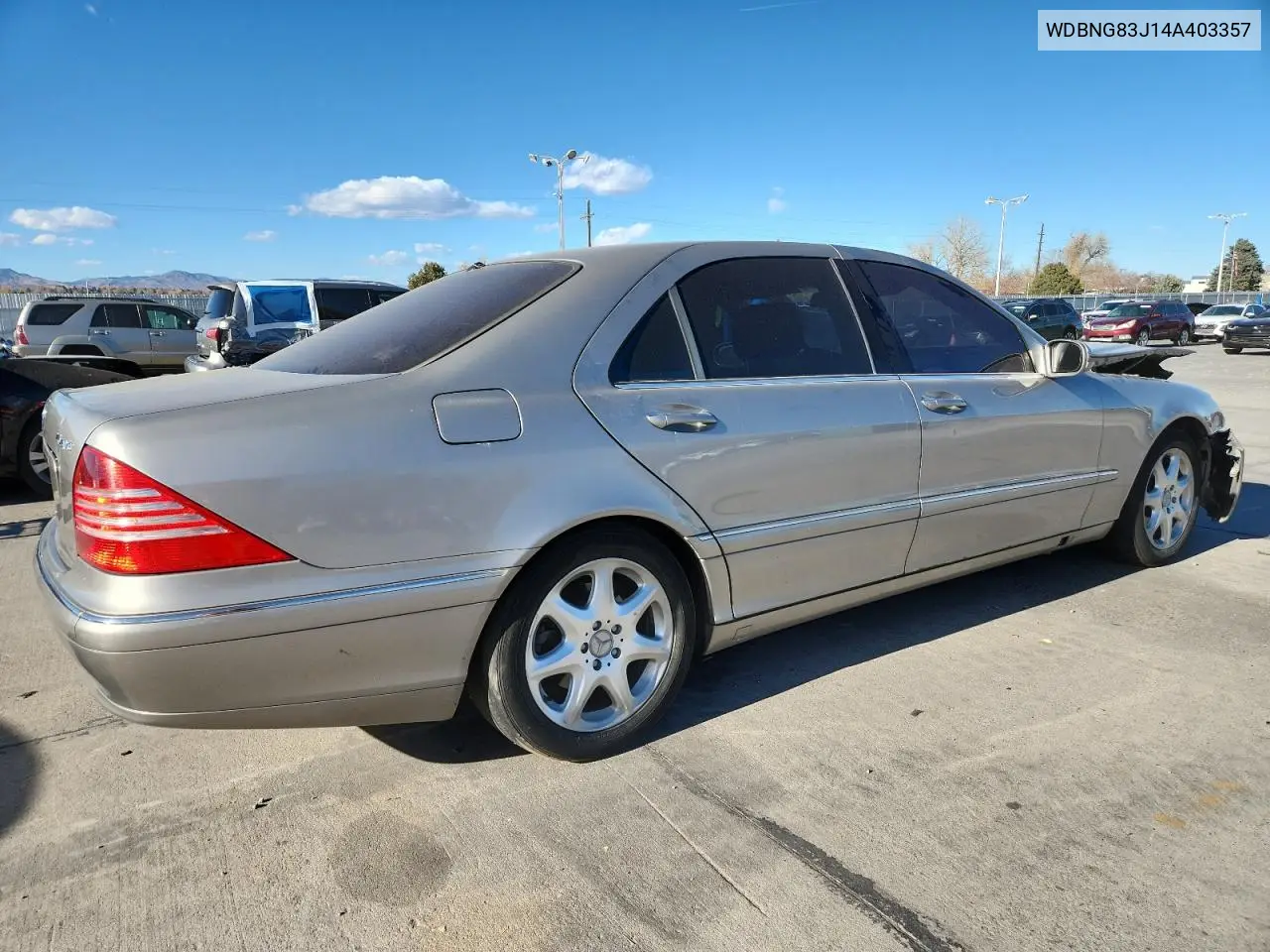 WDBNG83J14A403357 2004 Mercedes-Benz S 430 4Matic