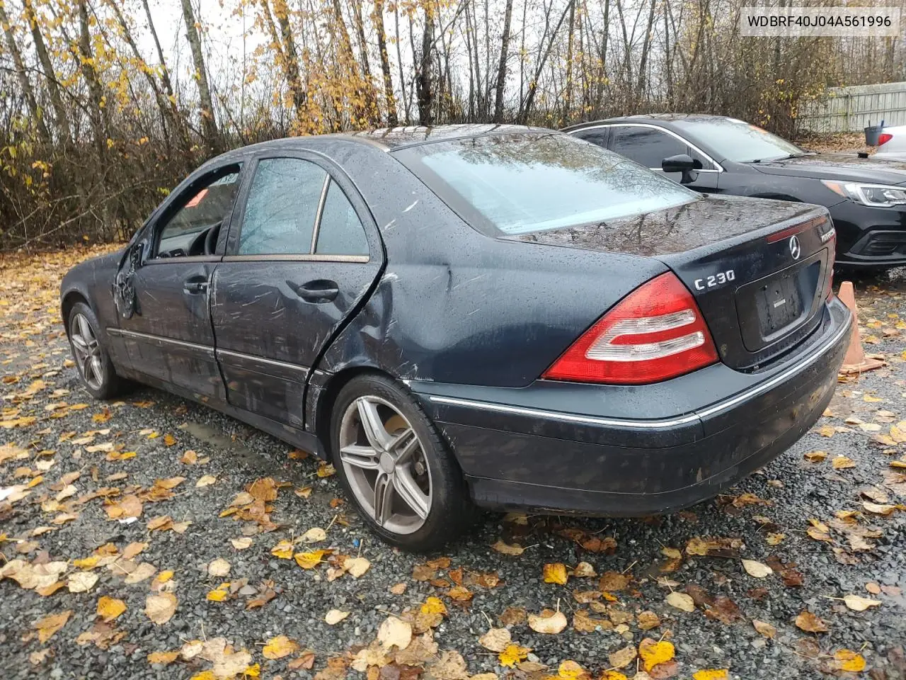 WDBRF40J04A561996 2004 Mercedes-Benz C 230K Sport Sedan