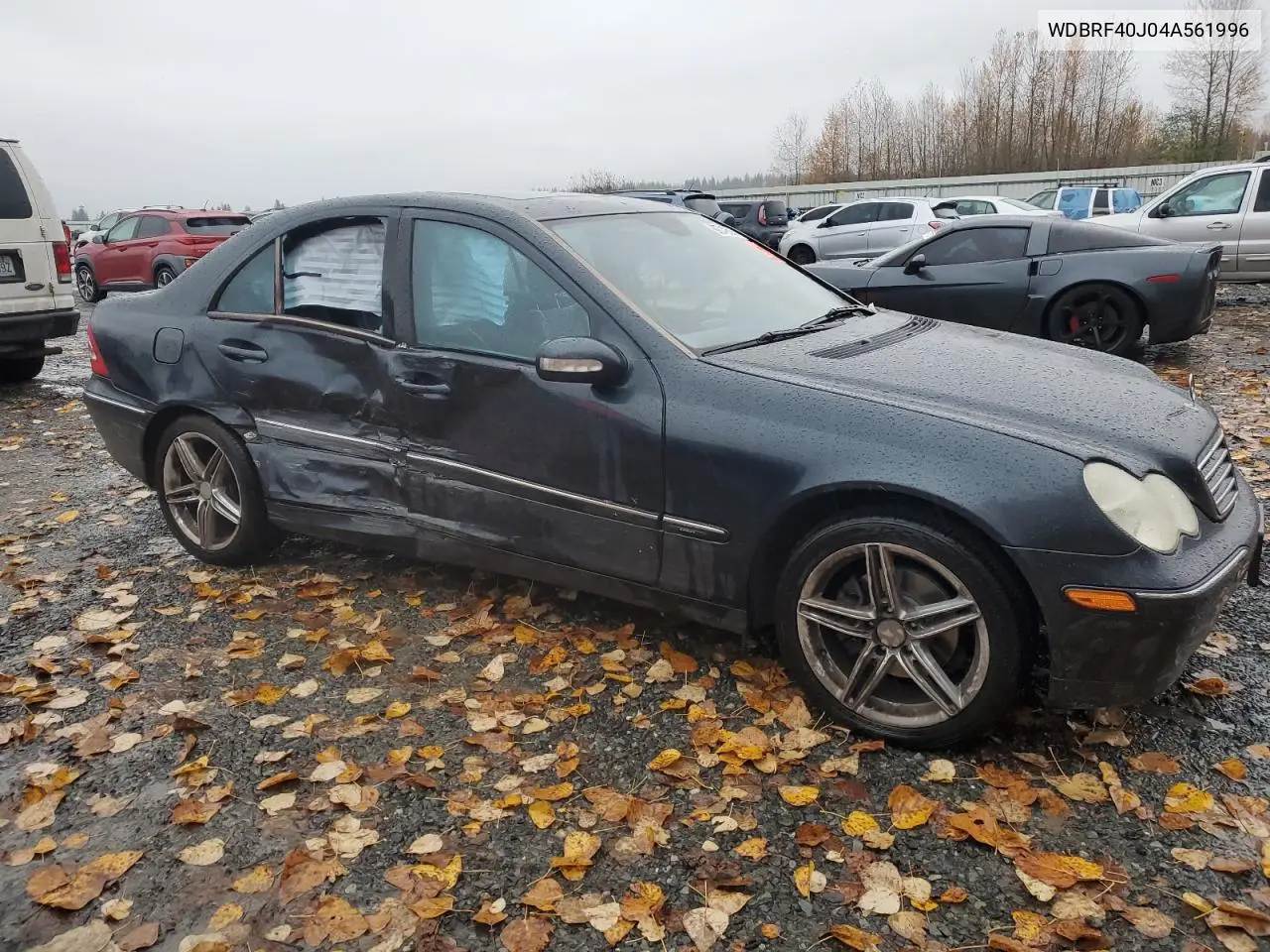 WDBRF40J04A561996 2004 Mercedes-Benz C 230K Sport Sedan