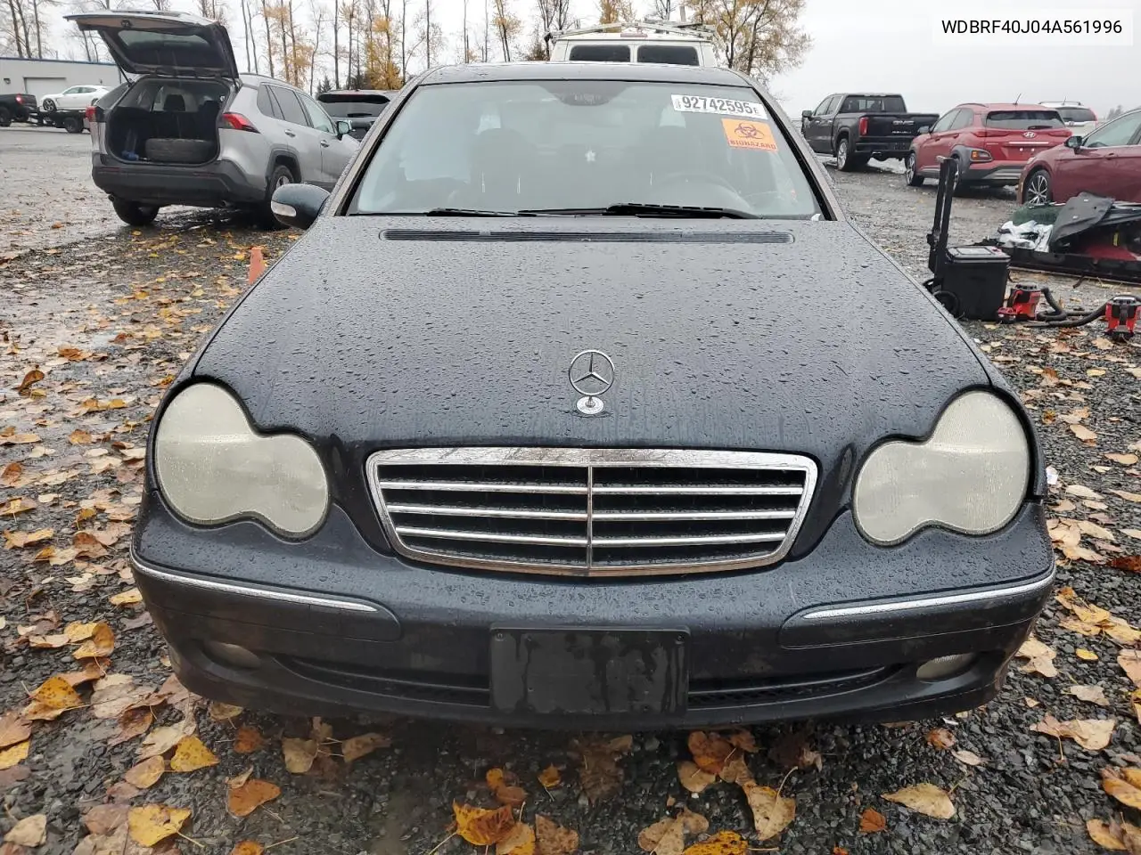 WDBRF40J04A561996 2004 Mercedes-Benz C 230K Sport Sedan
