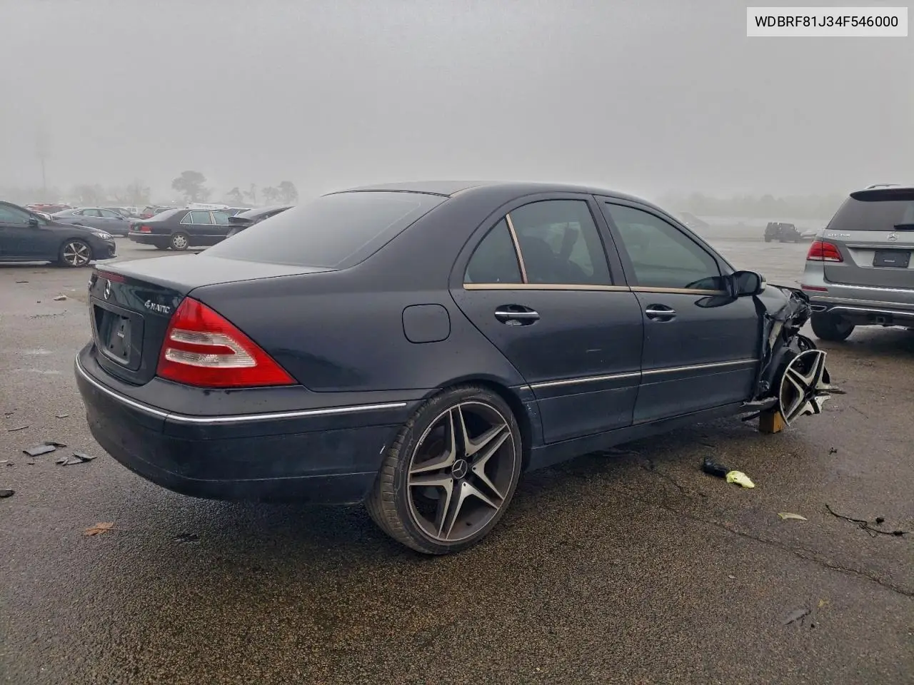 WDBRF81J34F546000 2004 Mercedes-Benz C 240 4Matic