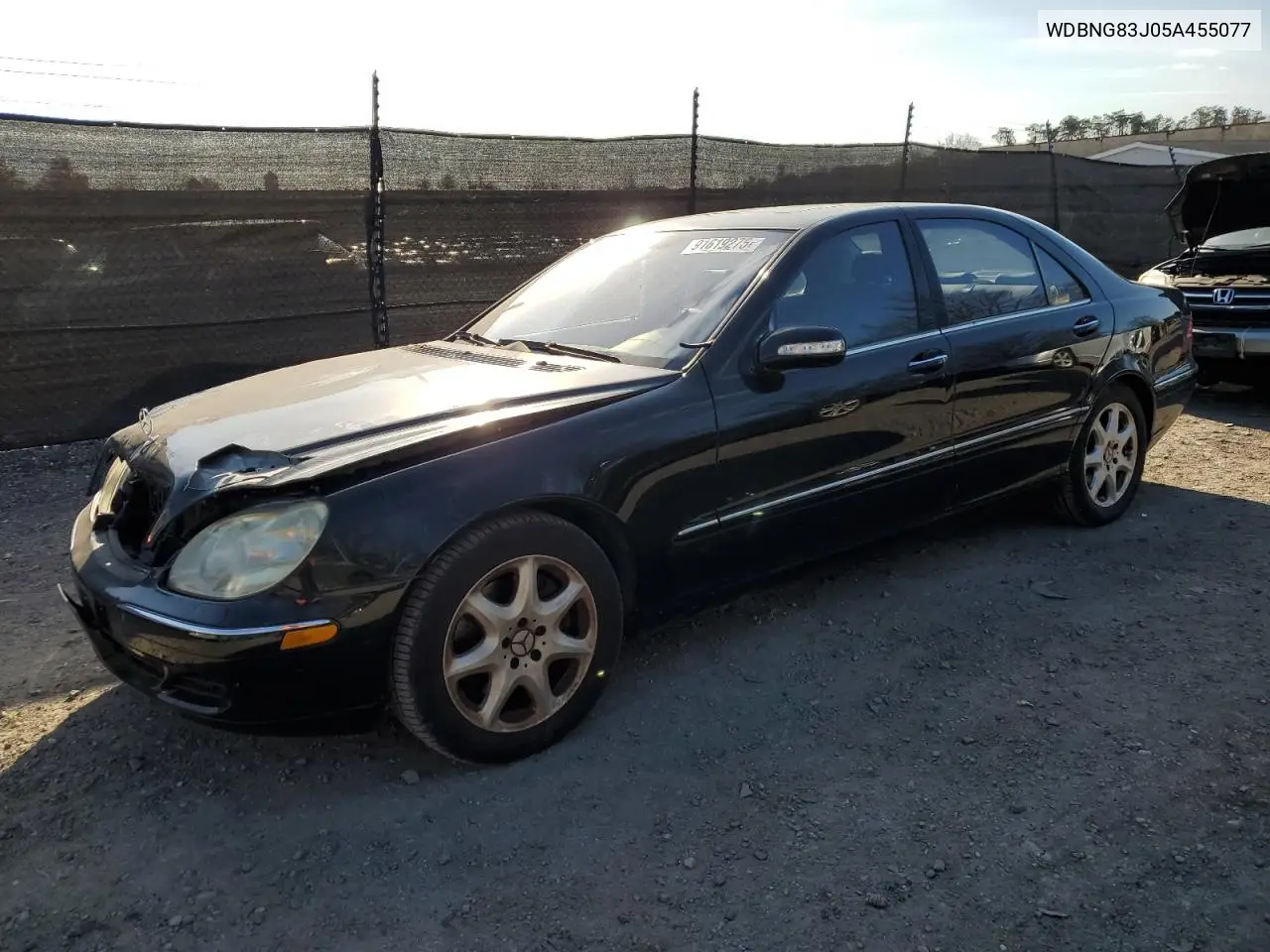 WDBNG83J05A455077 2005 Mercedes-Benz S 430 4Matic
