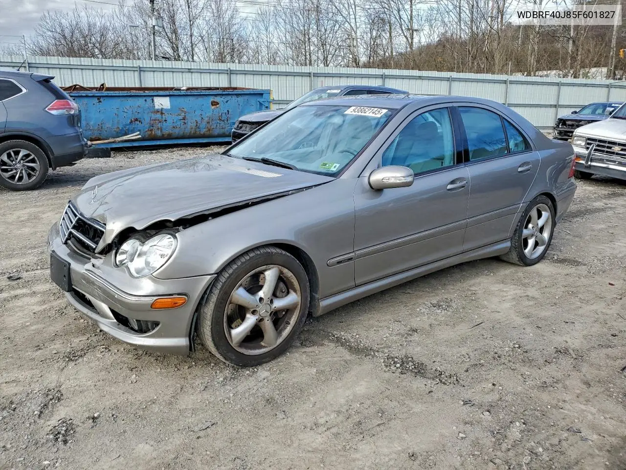 WDBRF40J85F601827 2005 Mercedes-Benz C 230K Sport Sedan