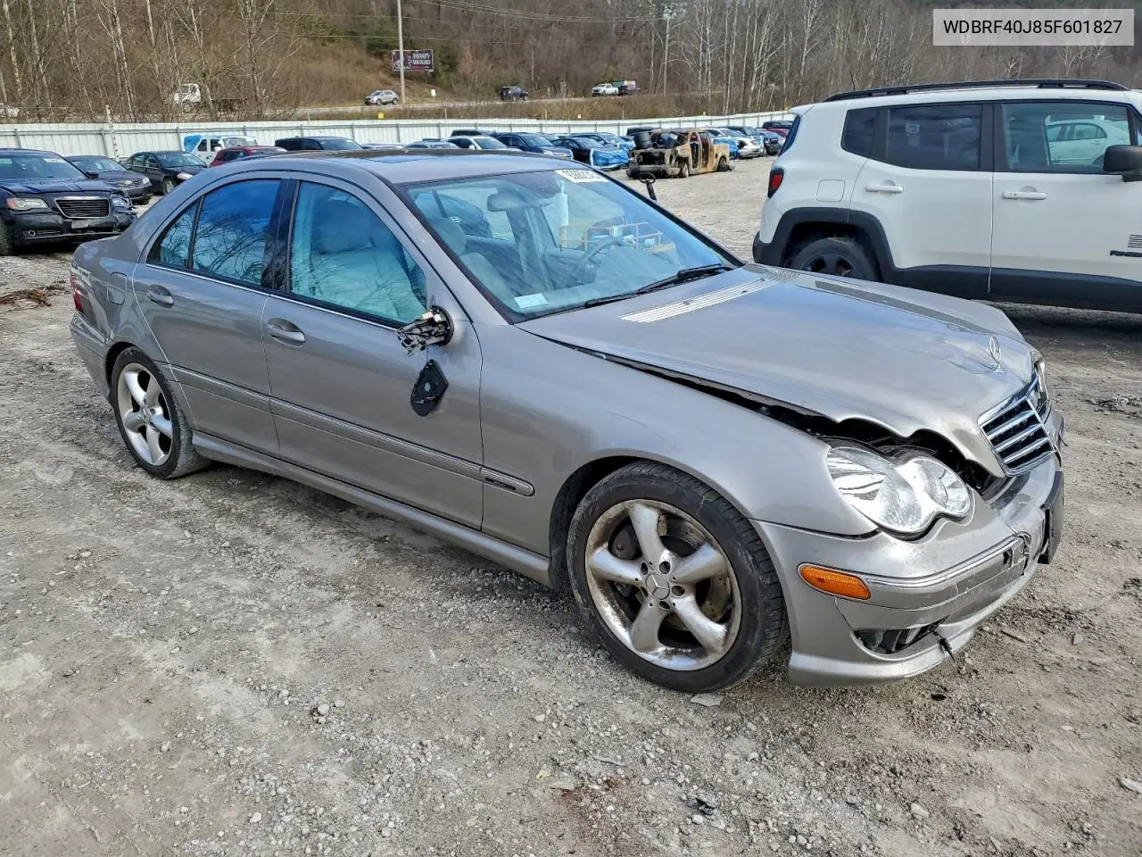 WDBRF40J85F601827 2005 Mercedes-Benz C 230K Sport Sedan