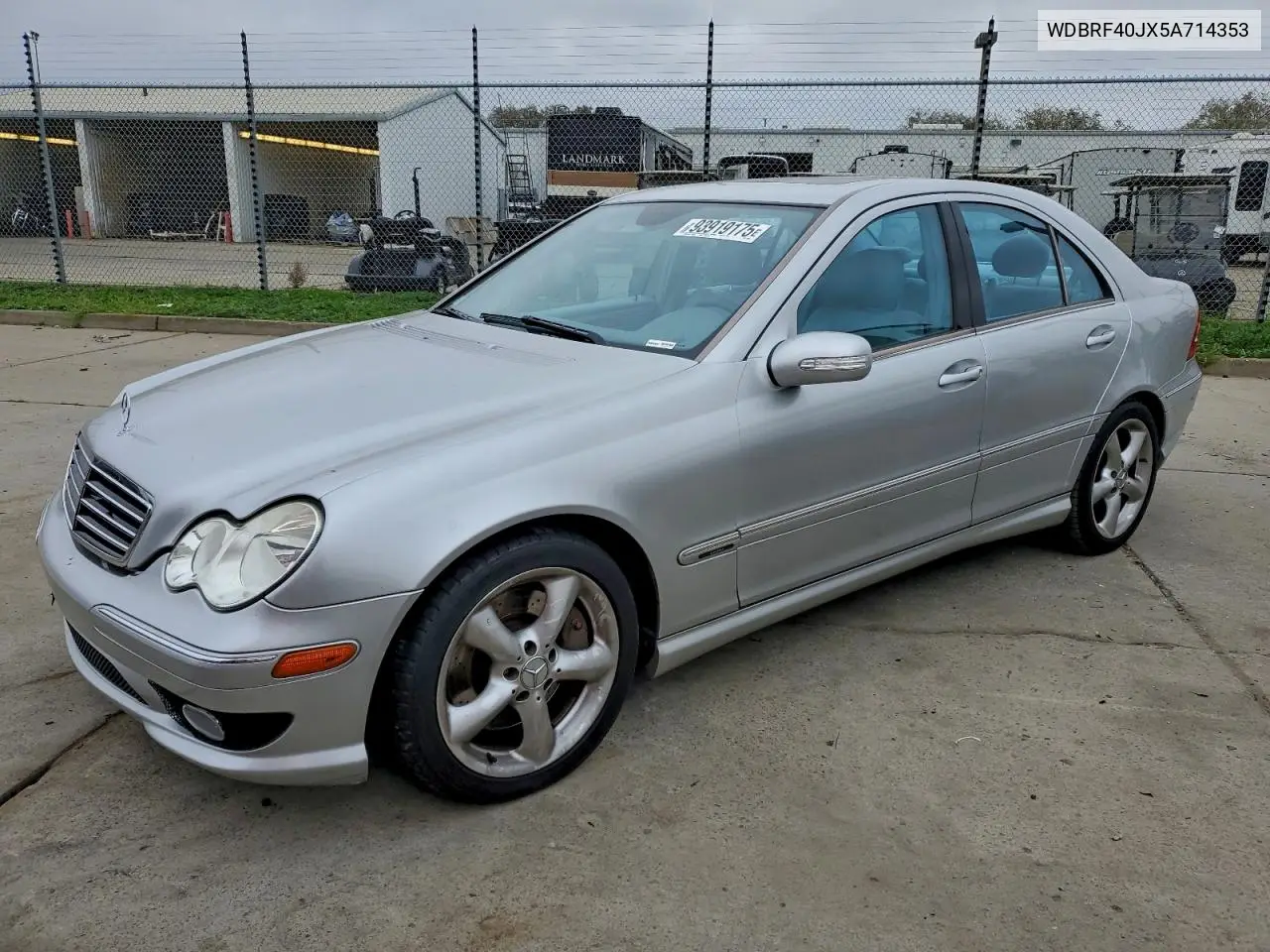 WDBRF40JX5A714353 2005 Mercedes-Benz C 230K Sport Sedan