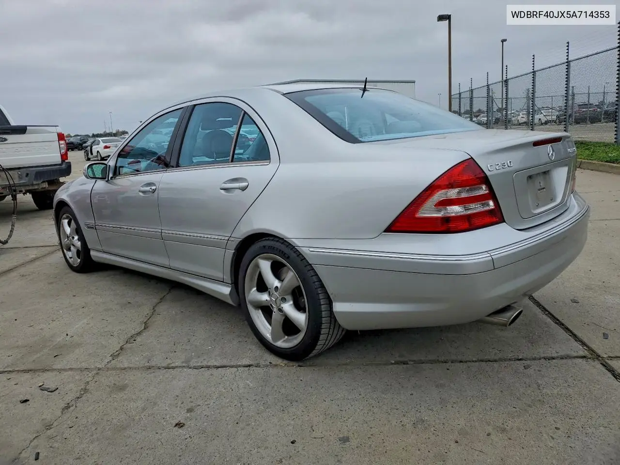 WDBRF40JX5A714353 2005 Mercedes-Benz C 230K Sport Sedan