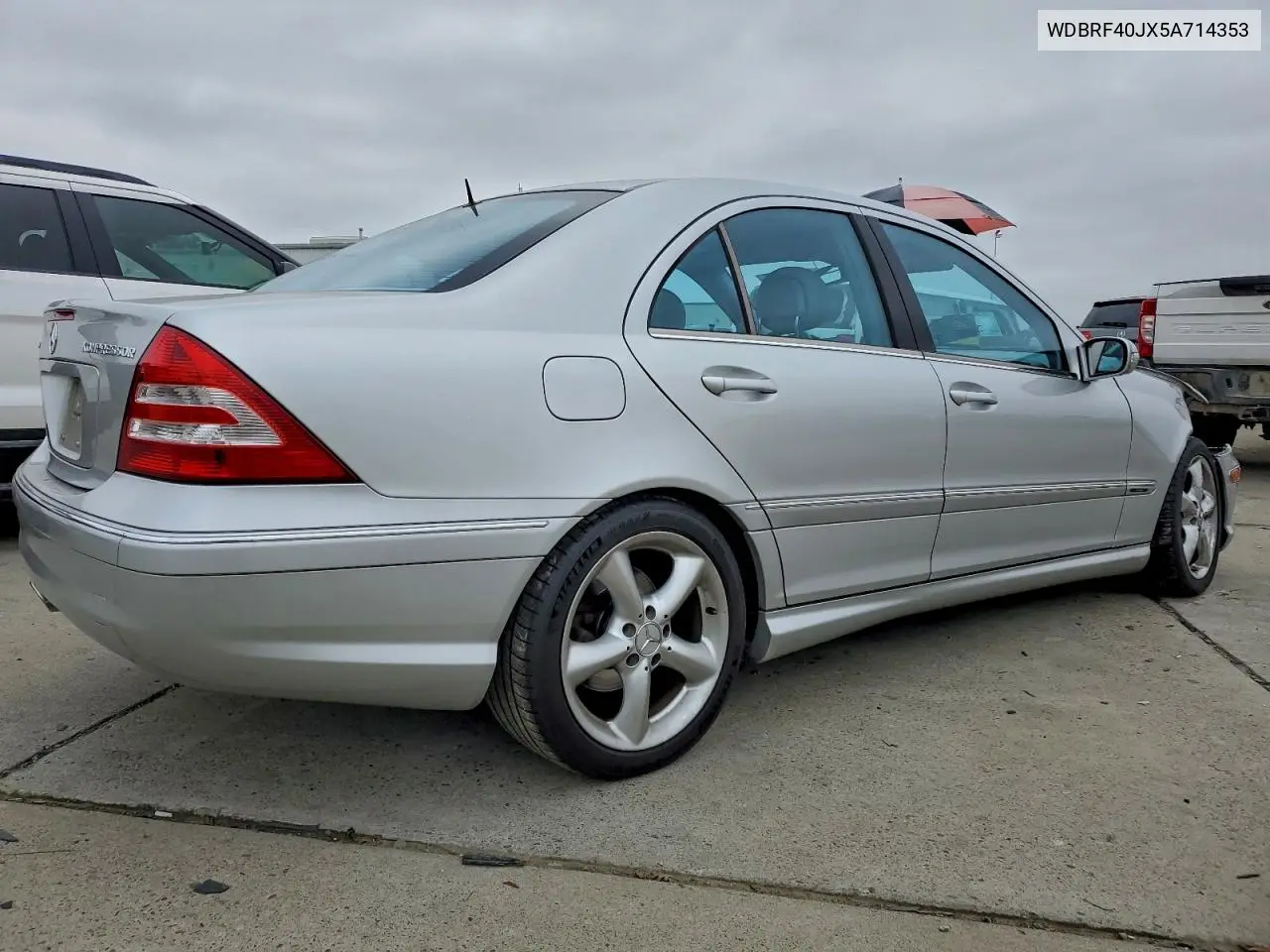 WDBRF40JX5A714353 2005 Mercedes-Benz C 230K Sport Sedan