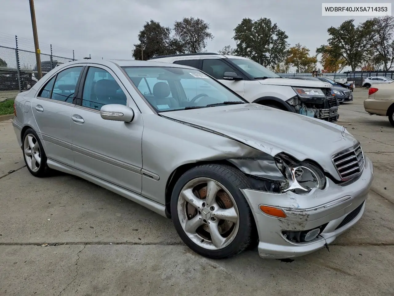 WDBRF40JX5A714353 2005 Mercedes-Benz C 230K Sport Sedan