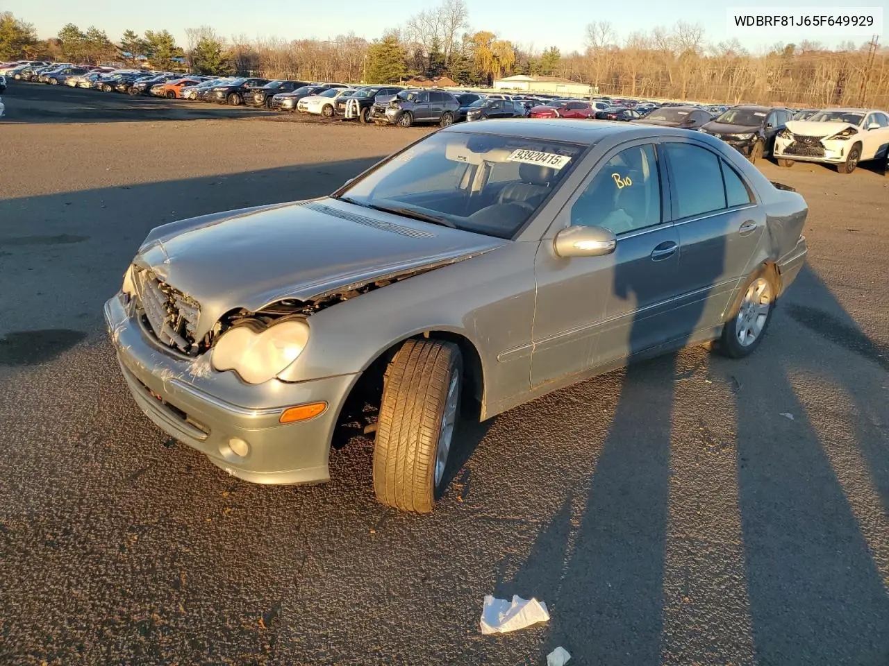 WDBRF81J65F649929 2005 Mercedes-Benz C 240 4Matic
