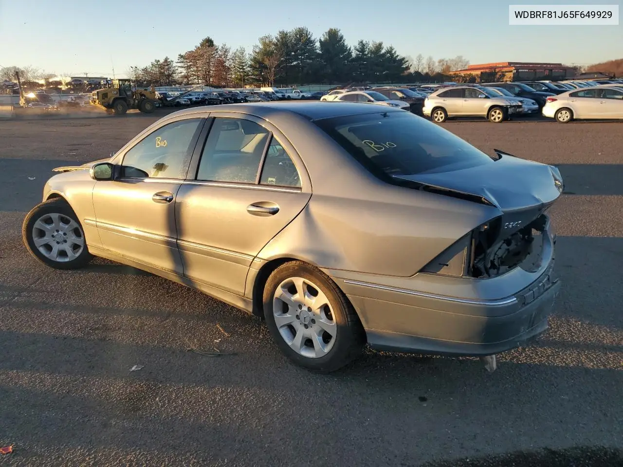 WDBRF81J65F649929 2005 Mercedes-Benz C 240 4Matic