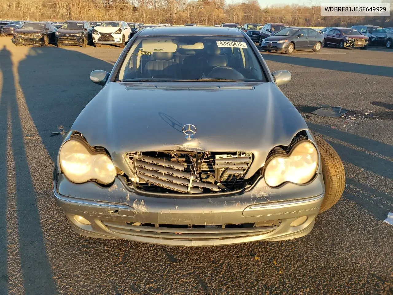 WDBRF81J65F649929 2005 Mercedes-Benz C 240 4Matic