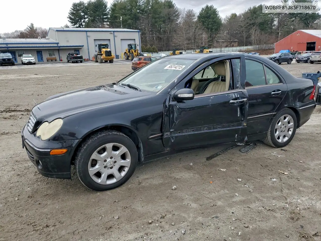 WDBRF81J85F718670 2005 Mercedes-Benz C 240 4Matic