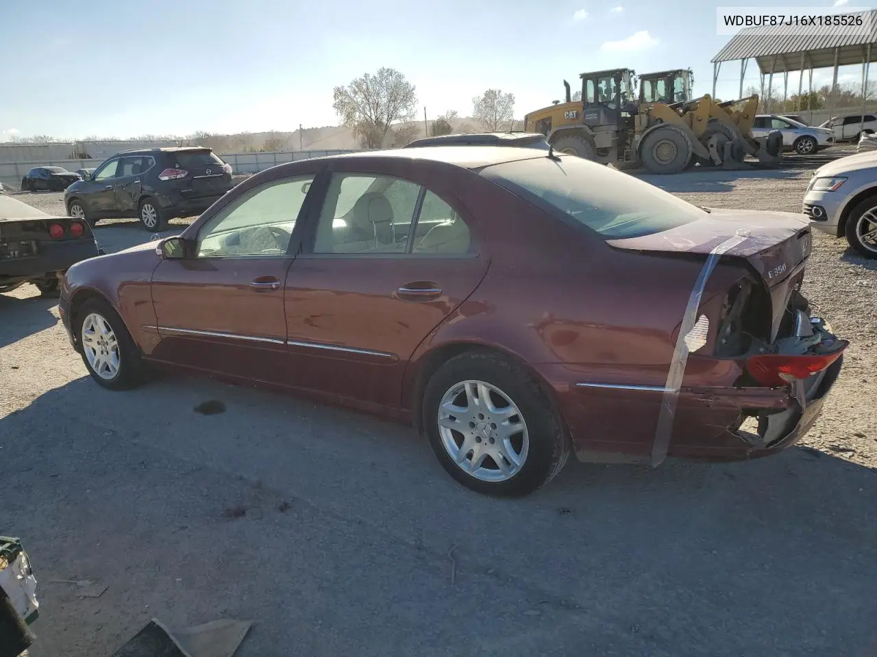WDBUF87J16X185526 2006 Mercedes-Benz E 350 4Matic