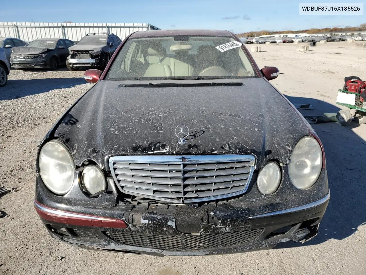 WDBUF87J16X185526 2006 Mercedes-Benz E 350 4Matic
