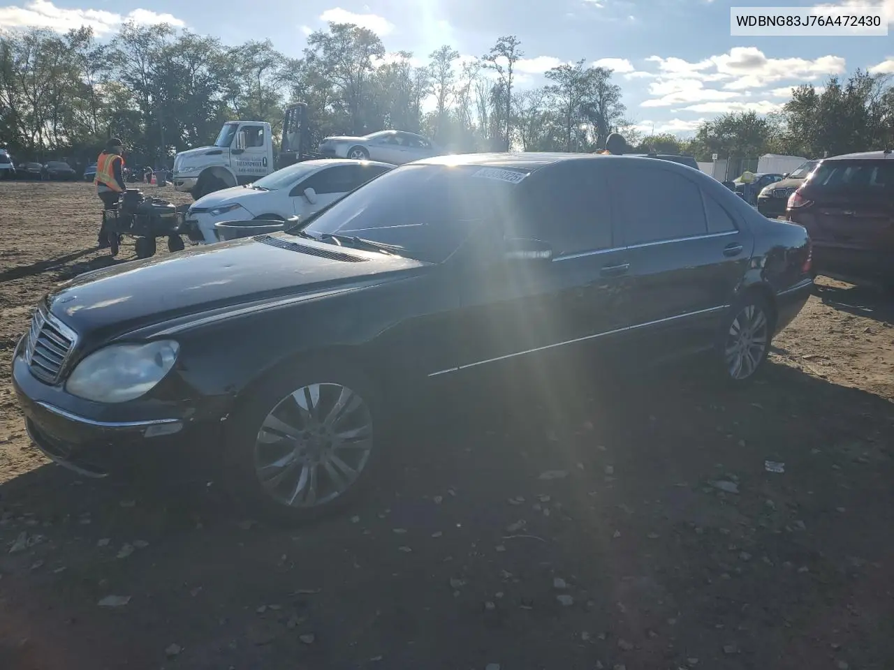 WDBNG83J76A472430 2006 Mercedes-Benz S 430 4Matic