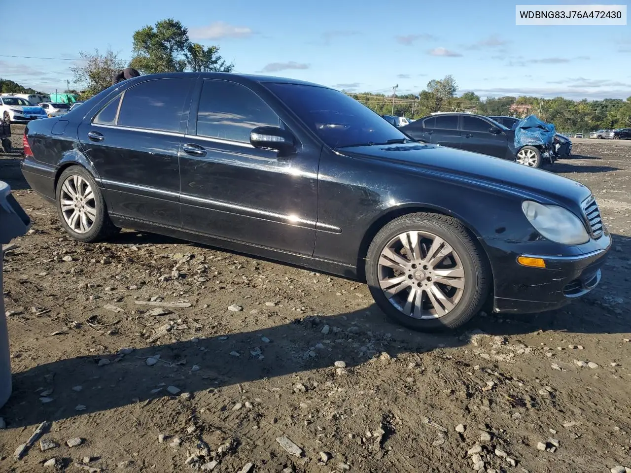 WDBNG83J76A472430 2006 Mercedes-Benz S 430 4Matic