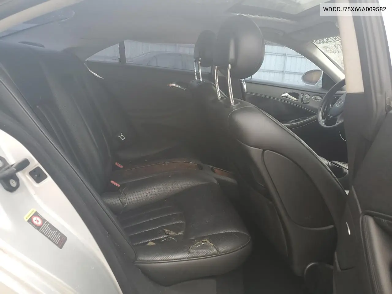 WDDDJ75X66A009582 2006 Mercedes-Benz Cls 500C