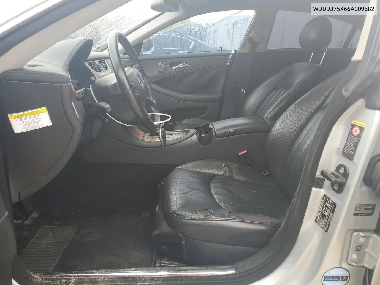 WDDDJ75X66A009582 2006 Mercedes-Benz Cls 500C