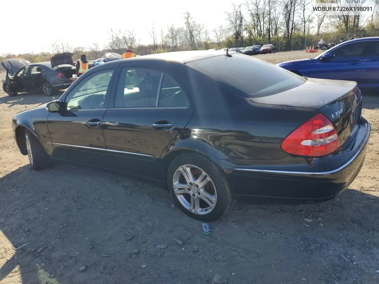 WDBUF87J26X198091 2006 Mercedes-Benz E 350 4Matic