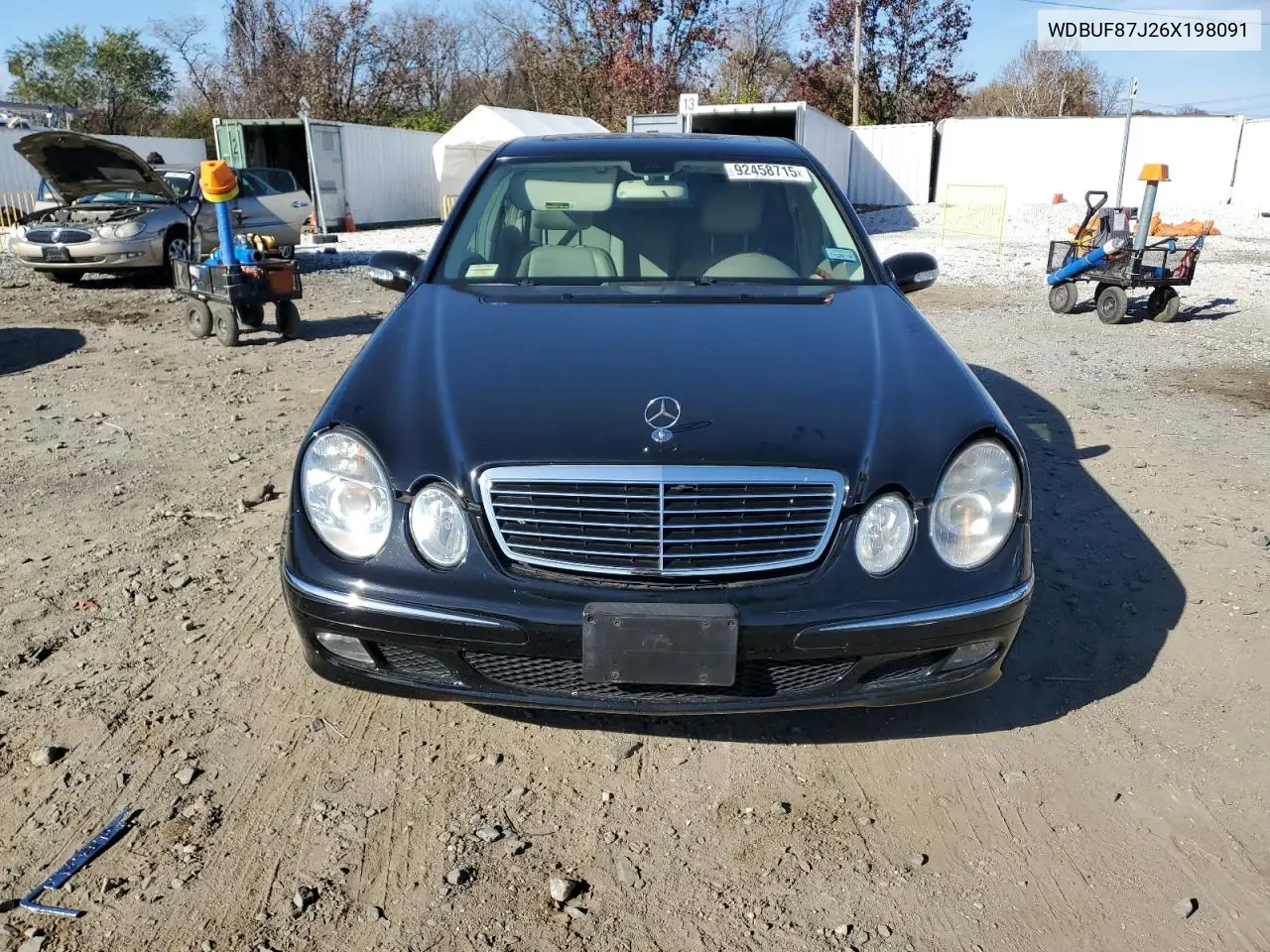WDBUF87J26X198091 2006 Mercedes-Benz E 350 4Matic