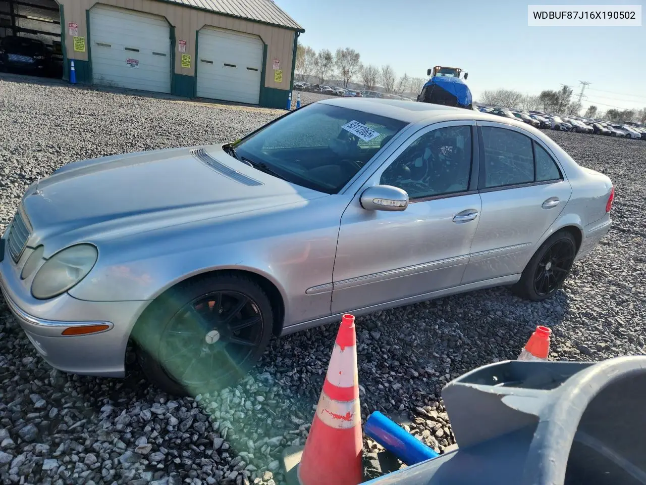 WDBUF87J16X190502 2006 Mercedes-Benz E 350 4Matic