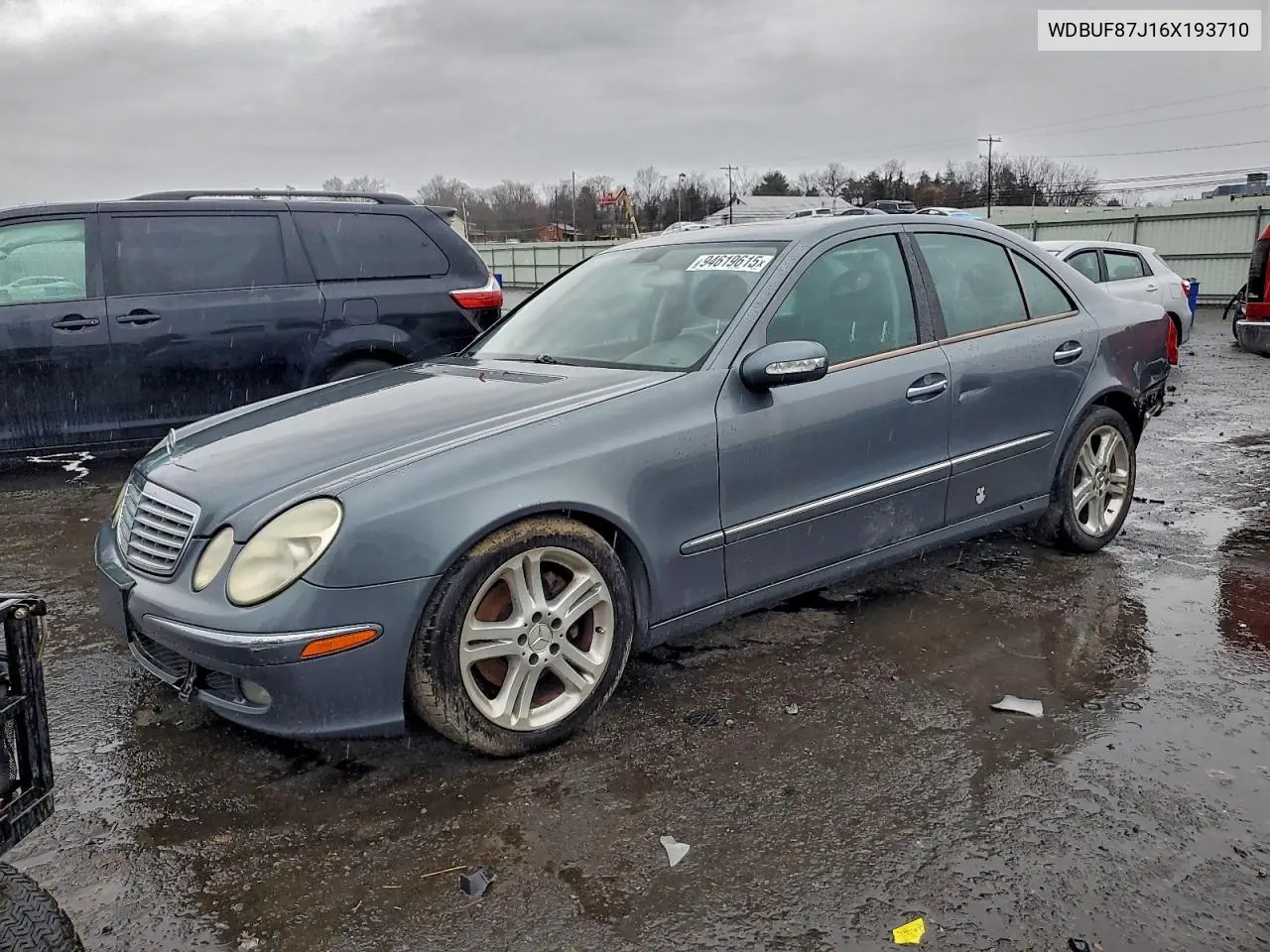 WDBUF87J16X193710 2006 Mercedes-Benz E 350 4Matic