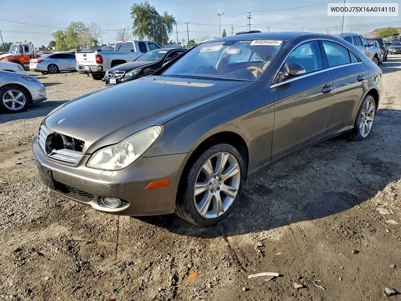 WDDDJ75X16A014110 2006 Mercedes-Benz Cls 500C