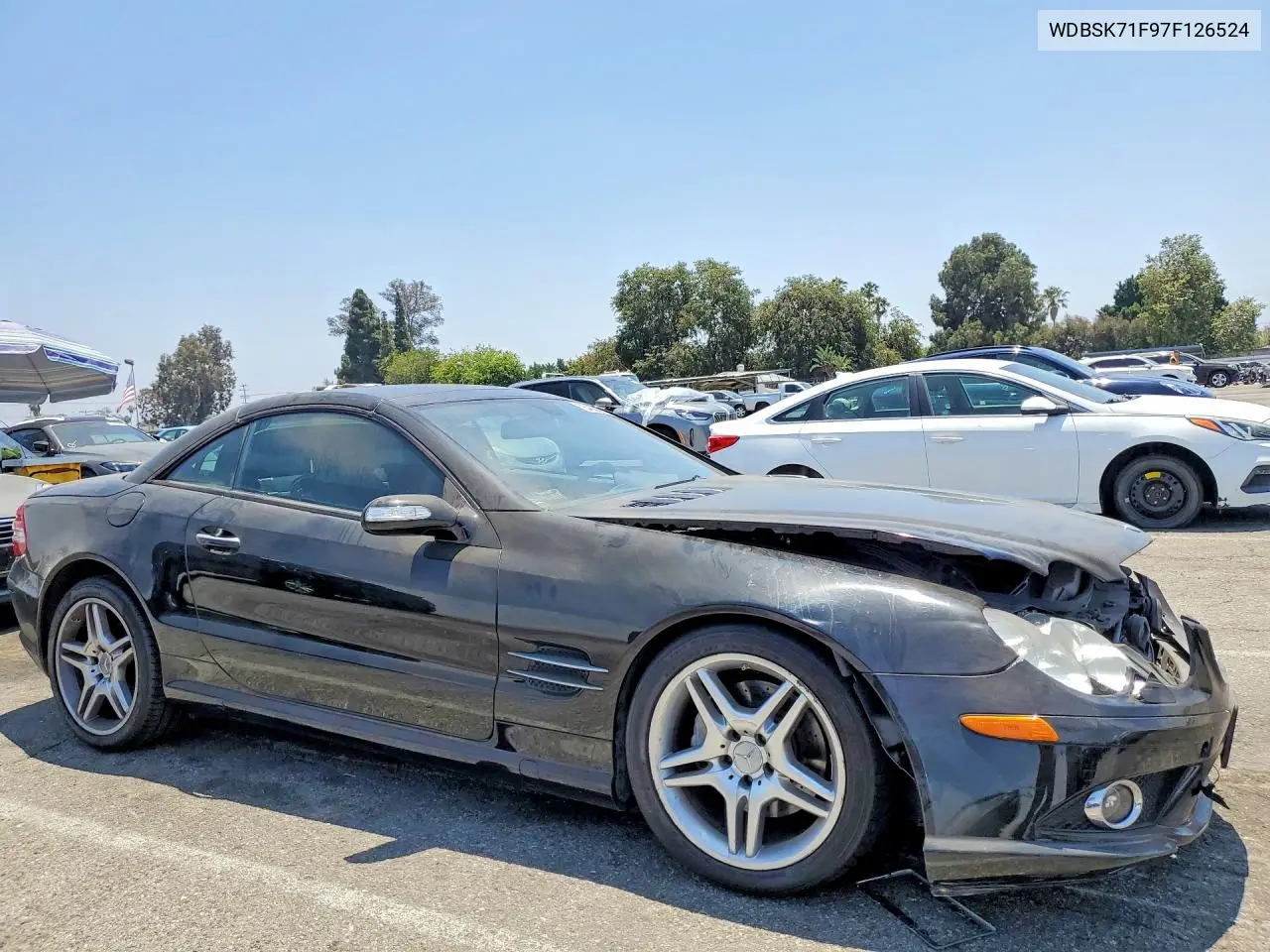 2007 Mercedes-Benz Sl 550 VIN: WDBSK71F97F126524 Lot: 56460086