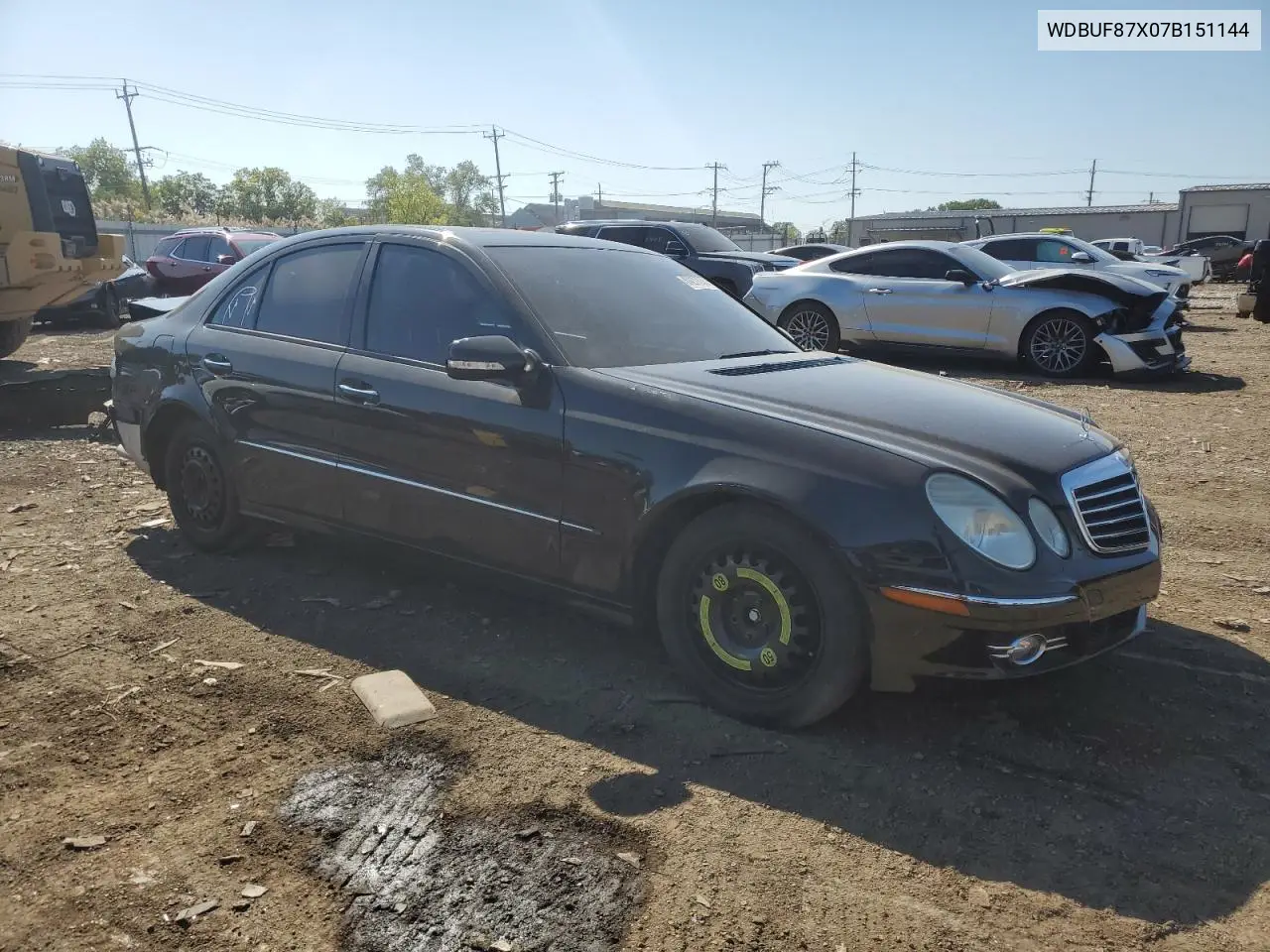 WDBUF87X07B151144 2007 Mercedes-Benz E 350 4Matic
