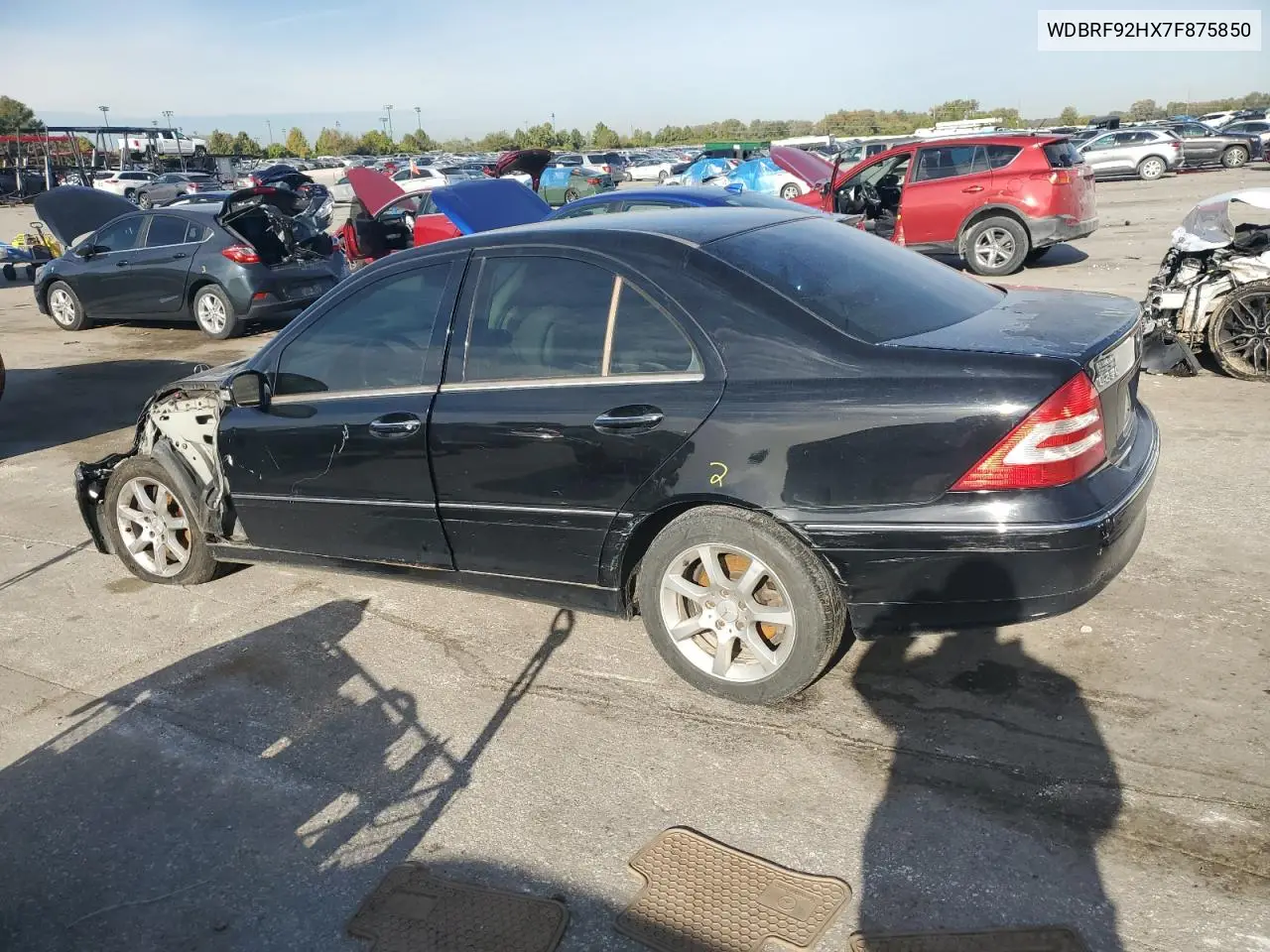 WDBRF92HX7F875850 2007 Mercedes-Benz C 280 4Matic