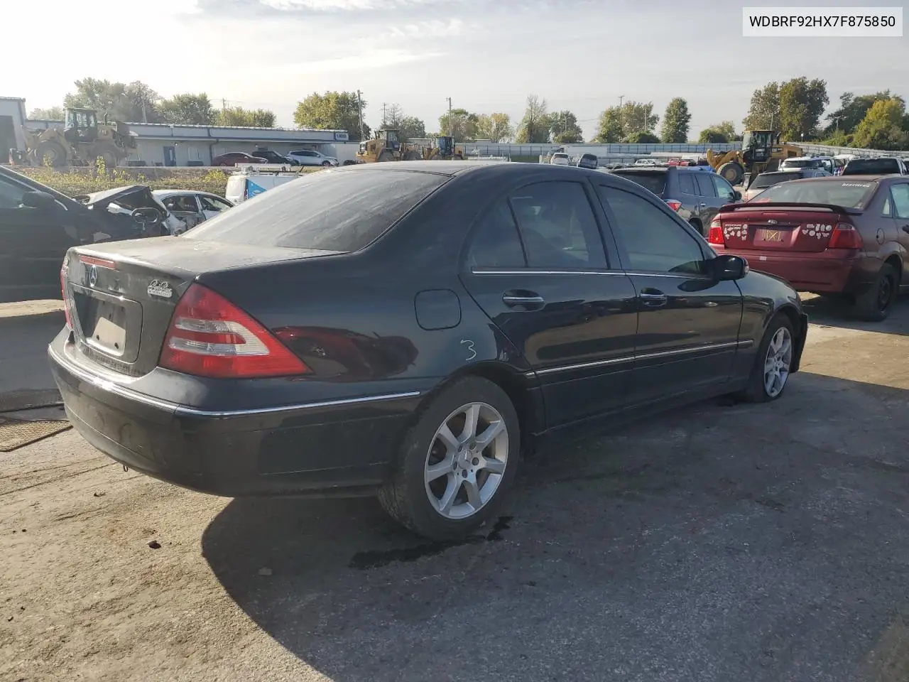 WDBRF92HX7F875850 2007 Mercedes-Benz C 280 4Matic