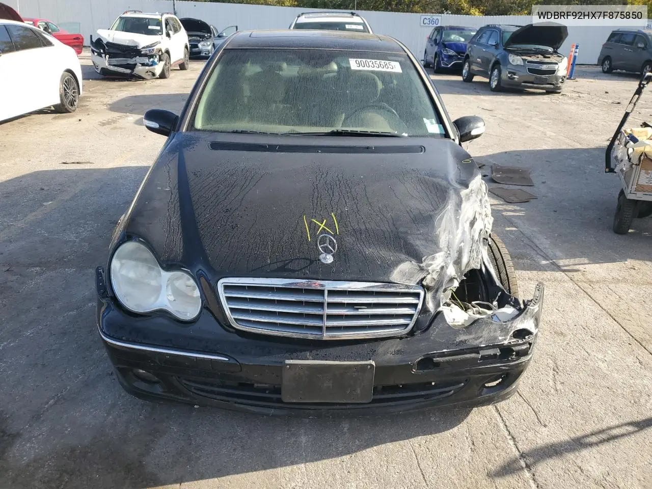 WDBRF92HX7F875850 2007 Mercedes-Benz C 280 4Matic