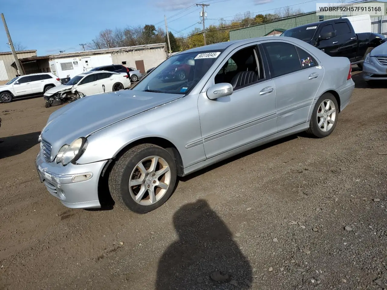 WDBRF92H57F915168 2007 Mercedes-Benz C 280 4Matic