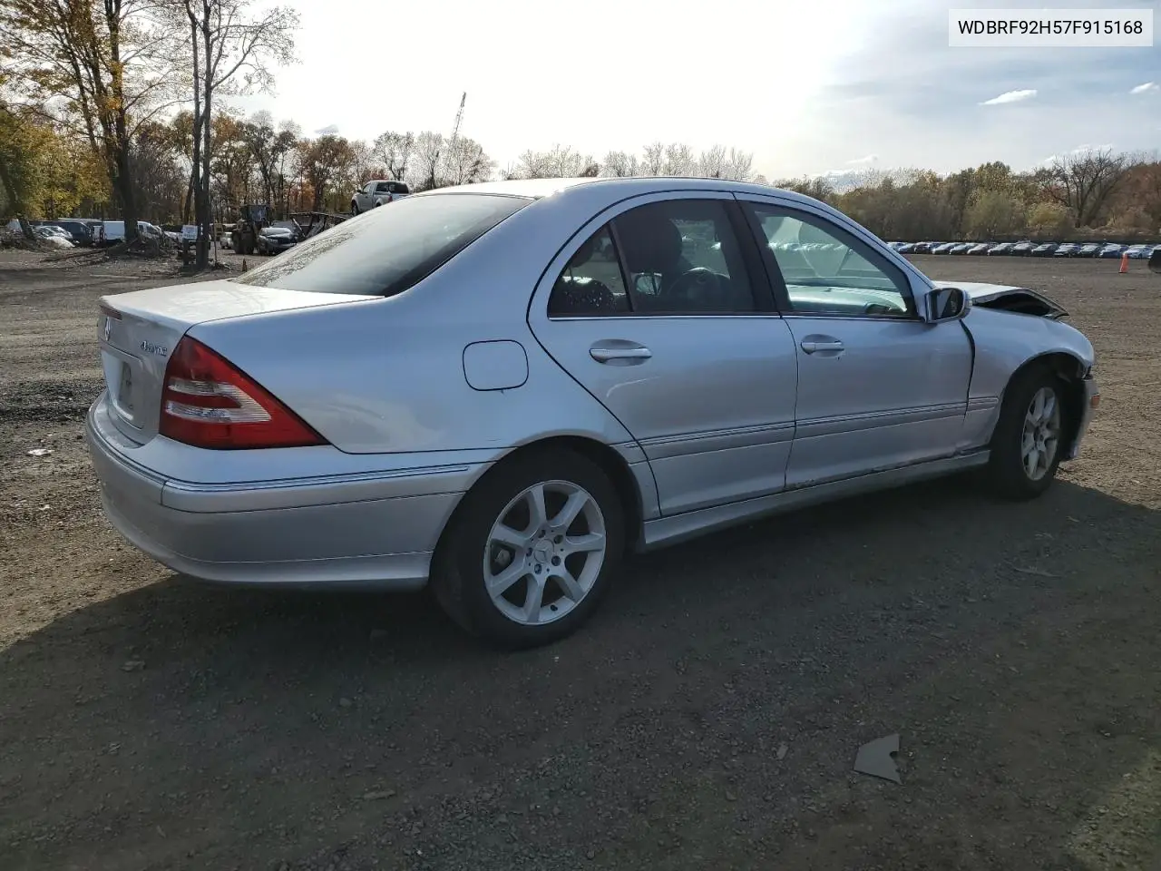 WDBRF92H57F915168 2007 Mercedes-Benz C 280 4Matic