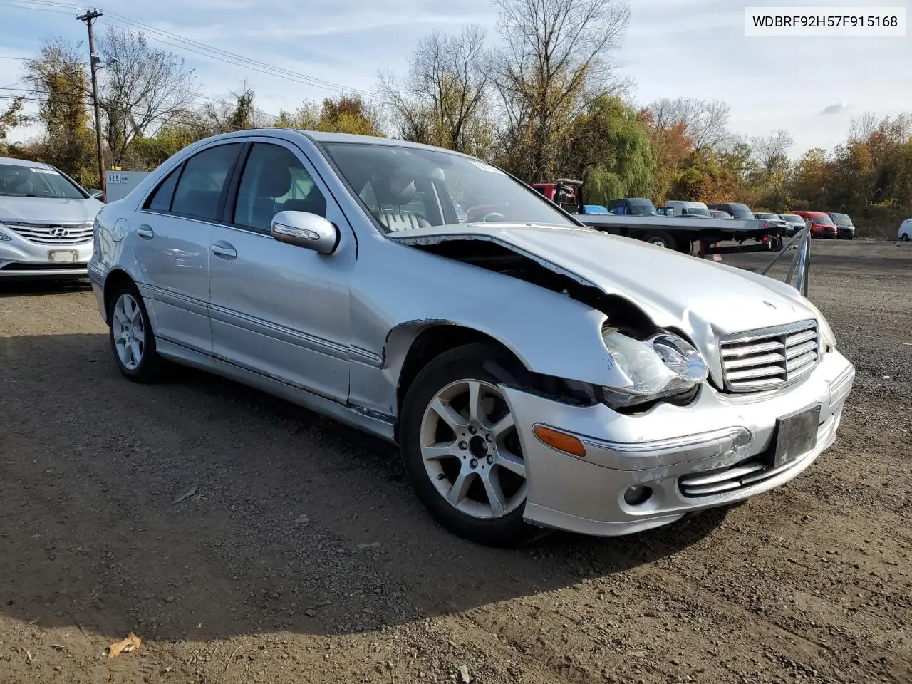 WDBRF92H57F915168 2007 Mercedes-Benz C 280 4Matic