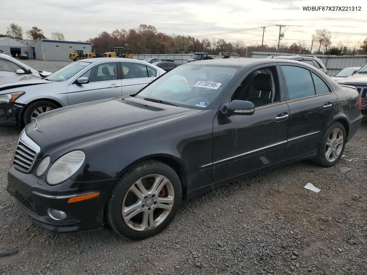 WDBUF87X27X221312 2007 Mercedes-Benz E 350 4Matic