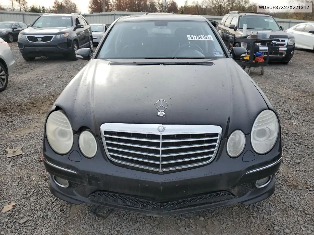 WDBUF87X27X221312 2007 Mercedes-Benz E 350 4Matic