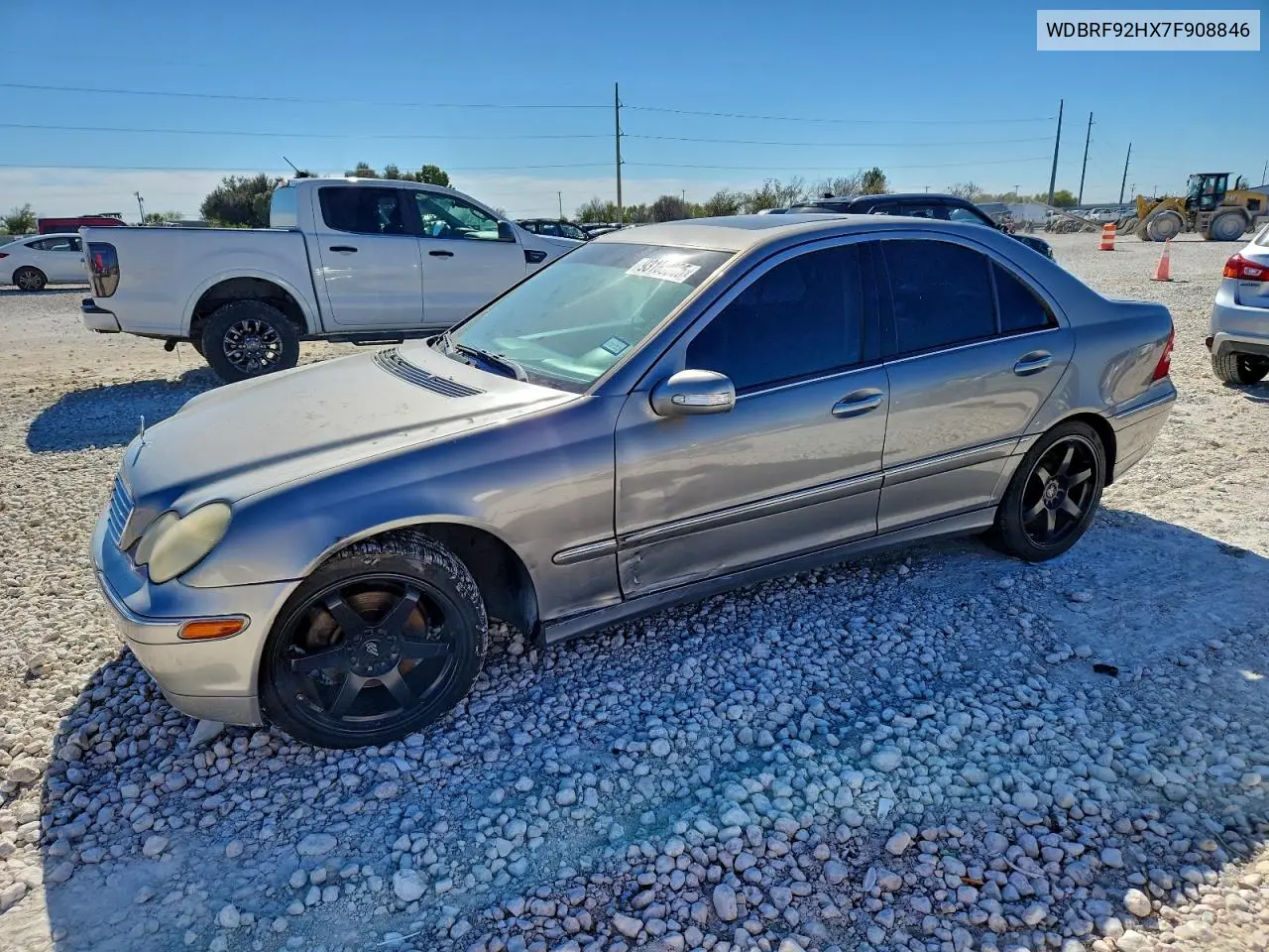 WDBRF92HX7F908846 2007 Mercedes-Benz C 280 4Matic