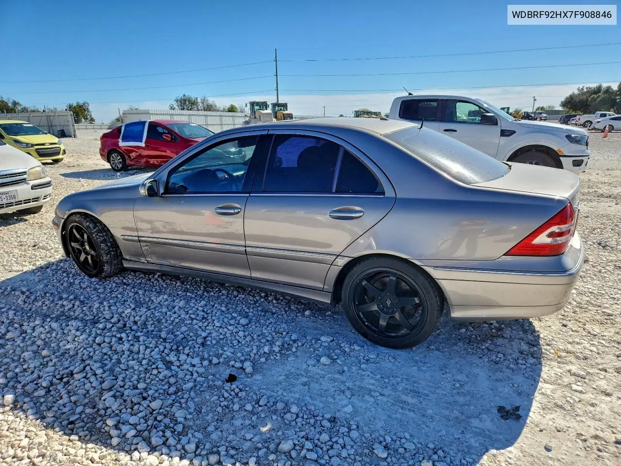 WDBRF92HX7F908846 2007 Mercedes-Benz C 280 4Matic