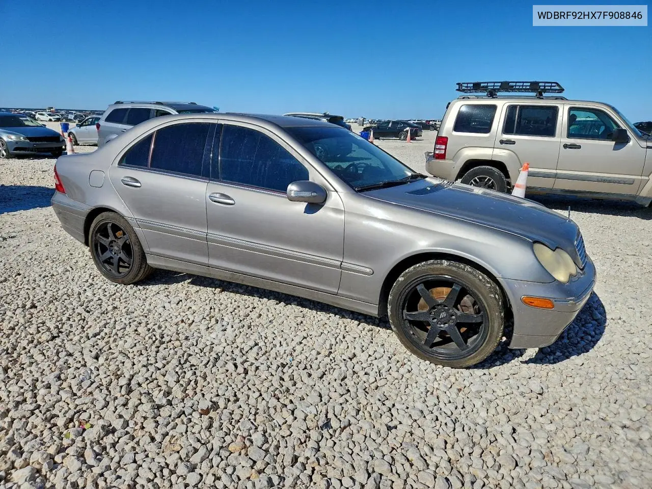 WDBRF92HX7F908846 2007 Mercedes-Benz C 280 4Matic
