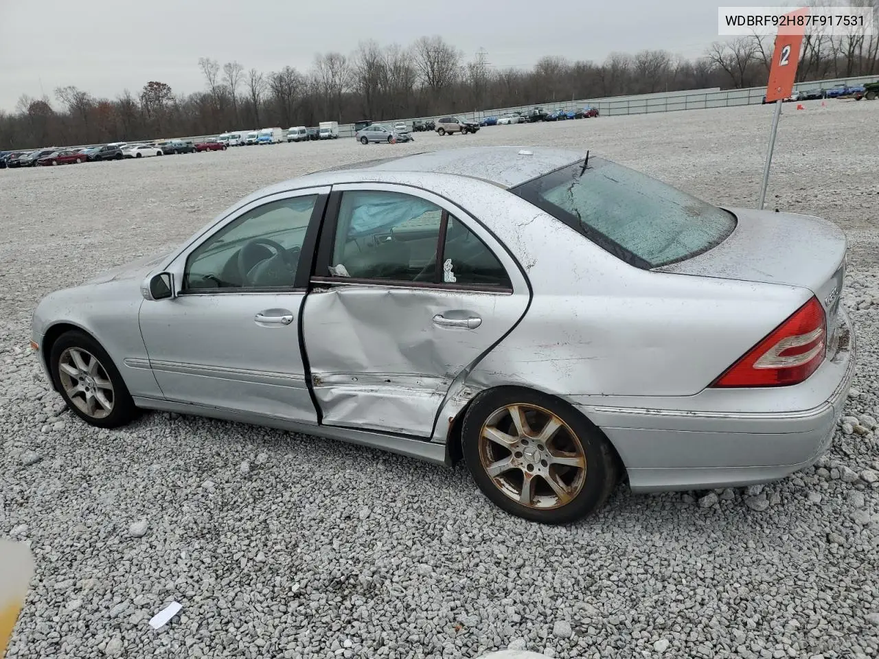 WDBRF92H87F917531 2007 Mercedes-Benz C 280 4Matic