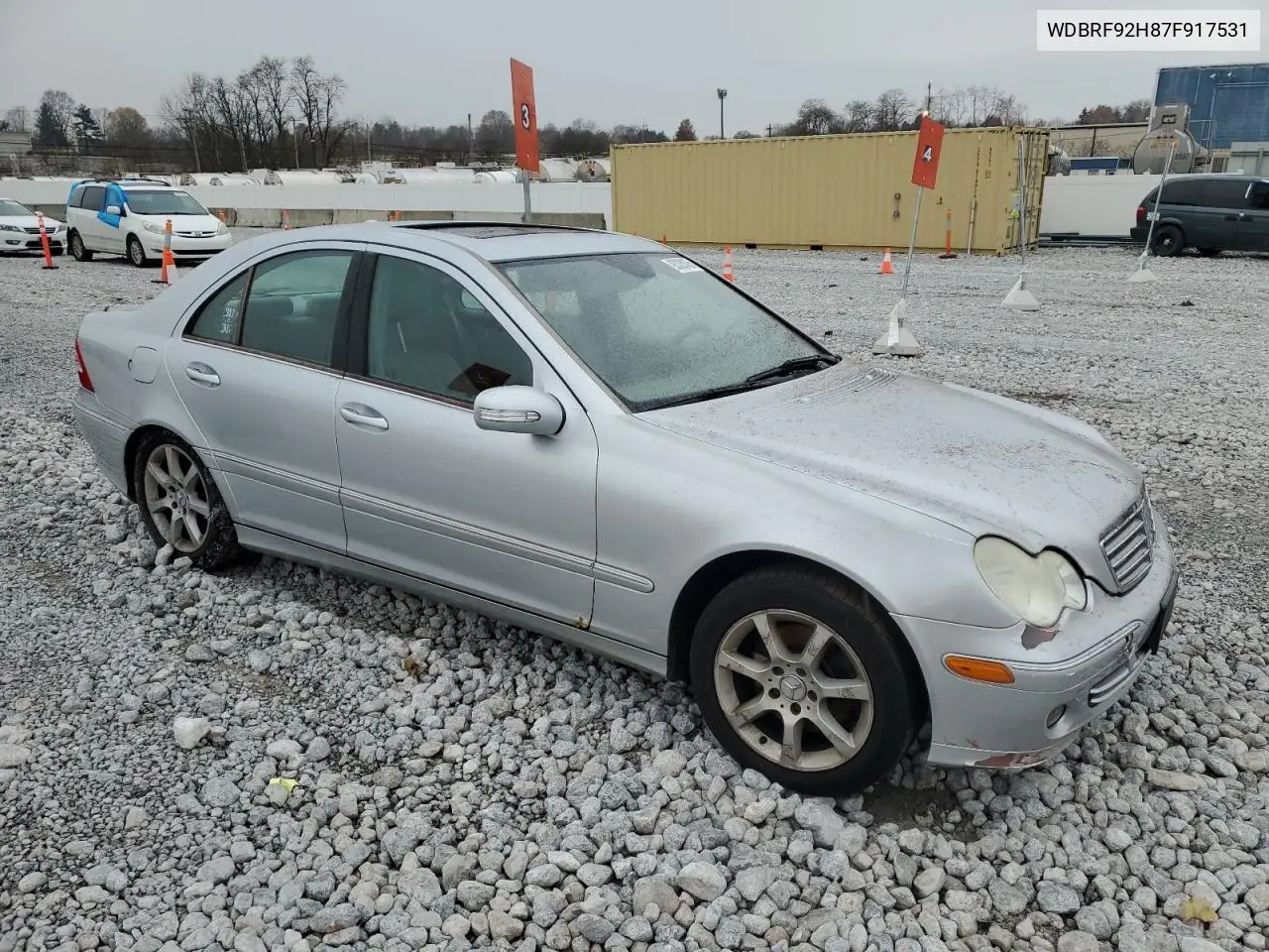 WDBRF92H87F917531 2007 Mercedes-Benz C 280 4Matic