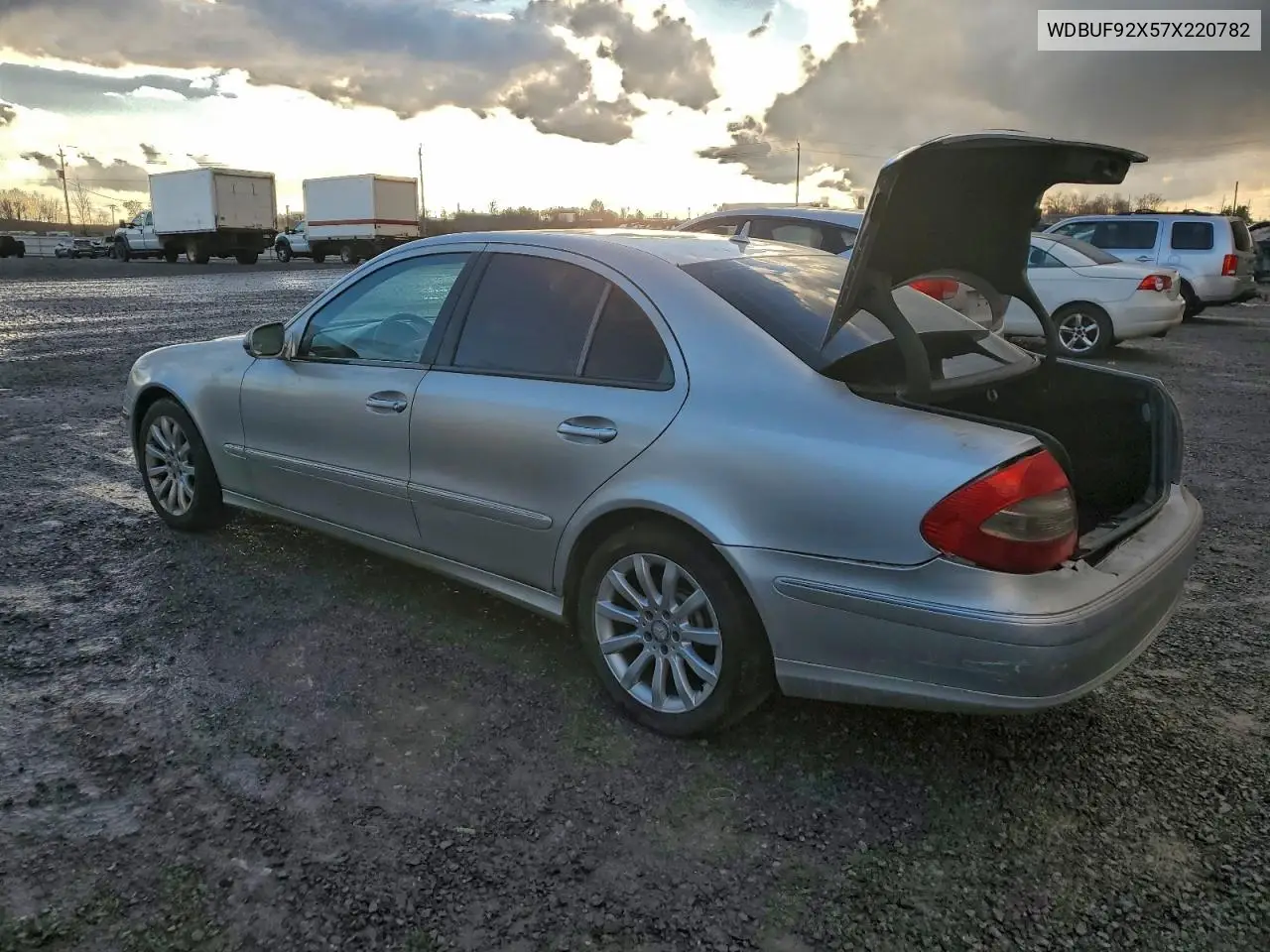 WDBUF92X57X220782 2007 Mercedes-Benz E 280 4Matic