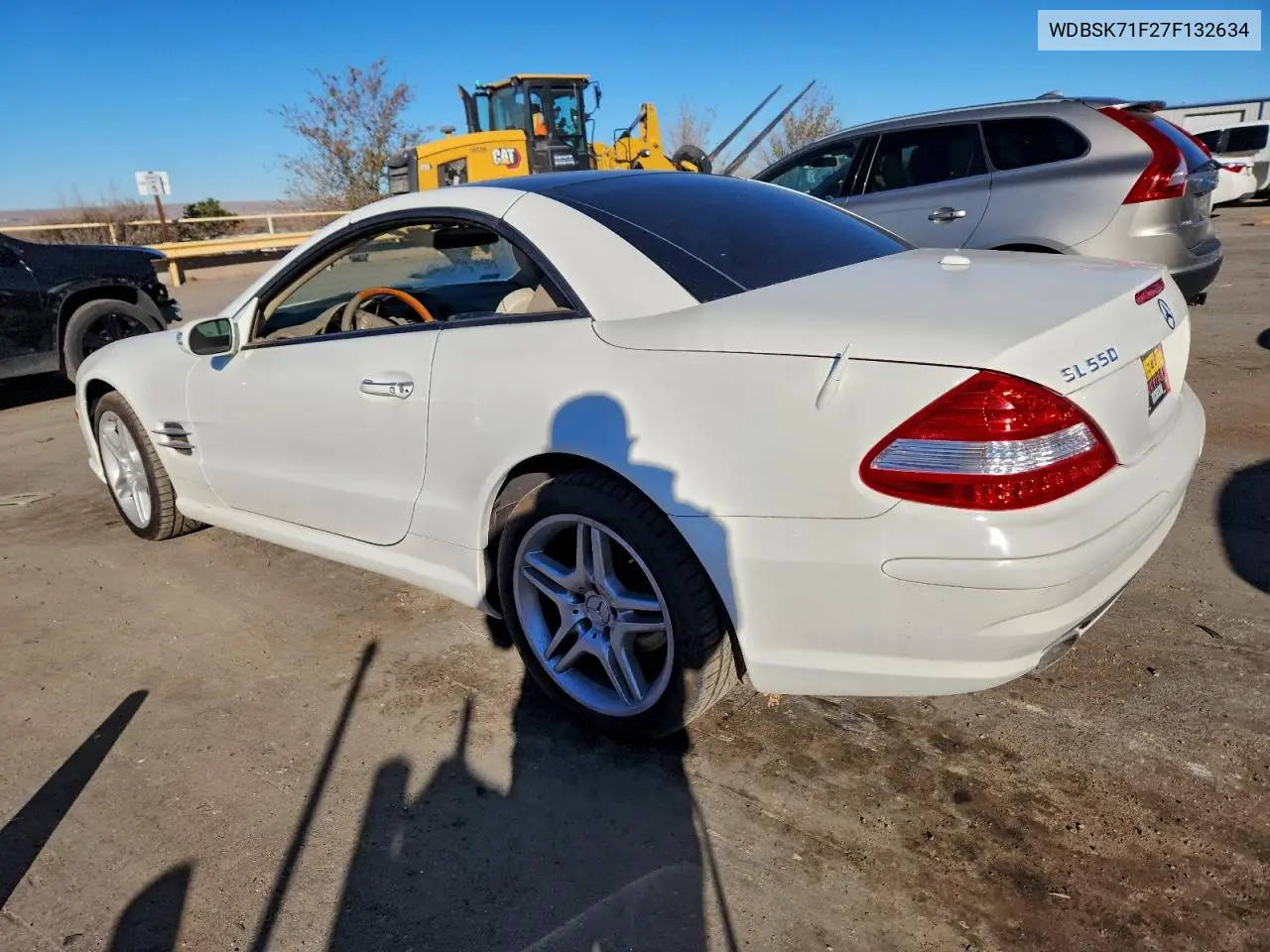 WDBSK71F27F132634 2007 Mercedes-Benz Sl 550