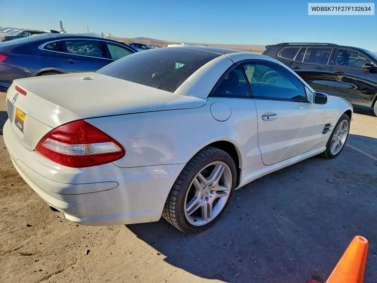WDBSK71F27F132634 2007 Mercedes-Benz Sl 550