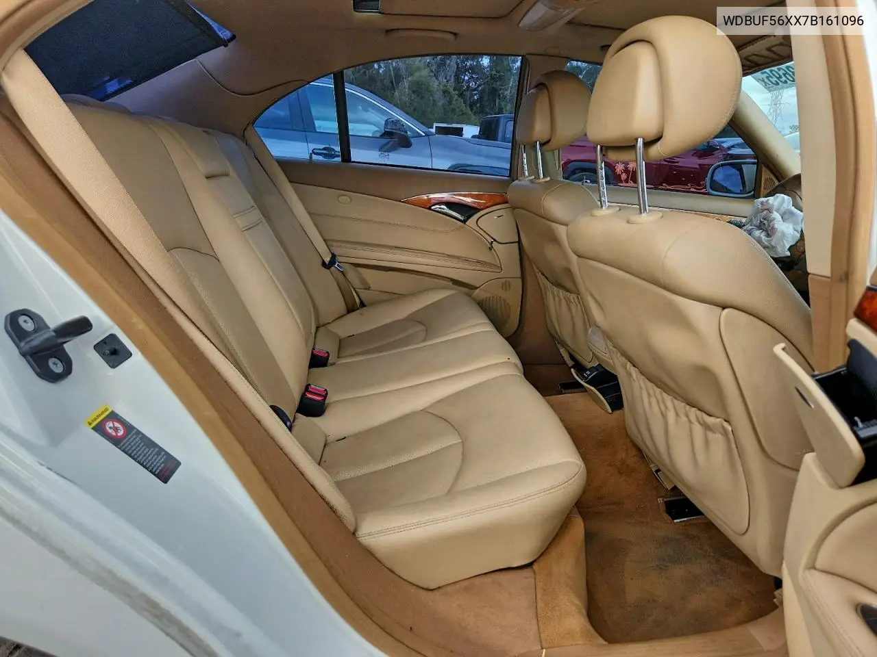 WDBUF56XX7B161096 2007 Mercedes-Benz E 350