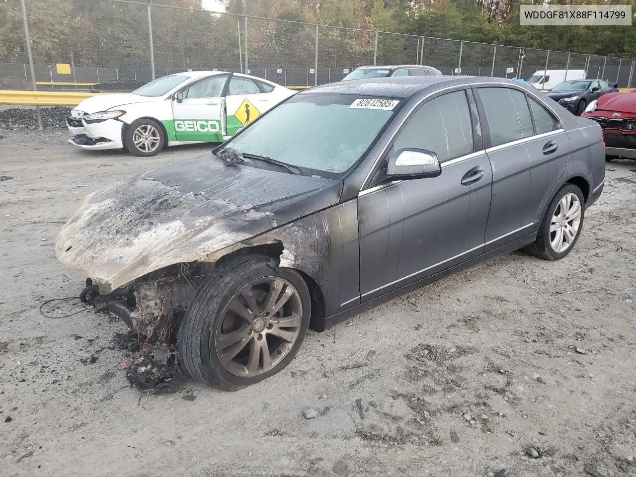 WDDGF81X88F114799 2008 Mercedes-Benz C 300 4Matic